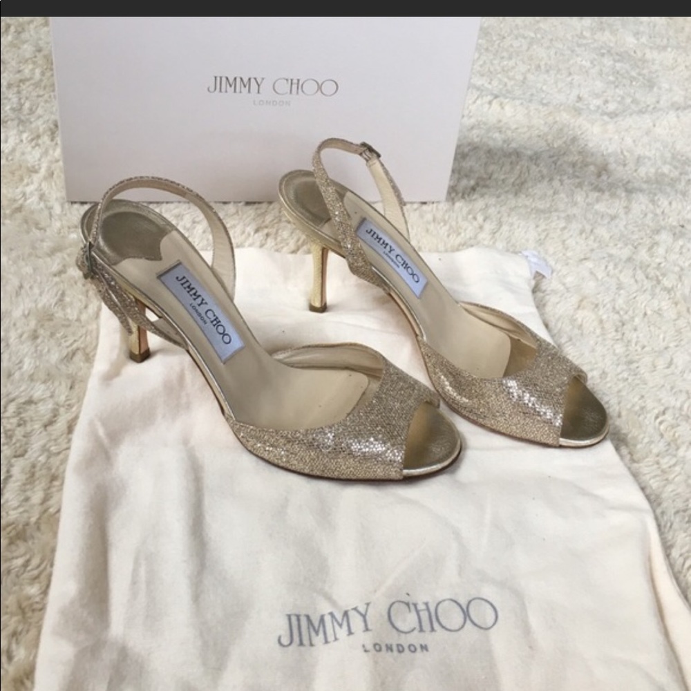Sale!!💥Jimmy choo golden heels